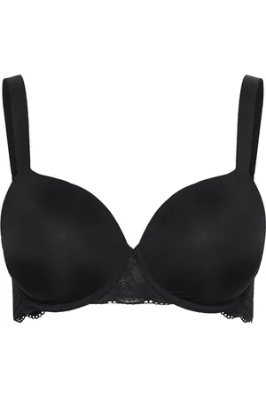 Lindex Bra Vejde Shiny Micro Lingerie Bras & Tops T-shirt Bras Black