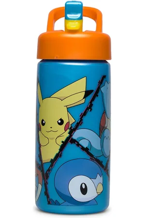 Pokemon Pokémon, Vandflaske Med Sugerør Home Meal Time Blue