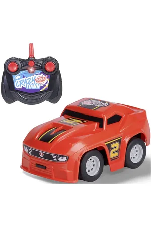 DICKIE TOYS Crazy Cruiser Radiostyrd Bil, 12 Cm Toys Remote Controlled Toys Red