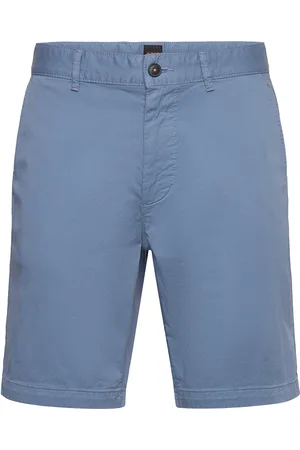 HUGO BOSS Chino-Slim-Shorts Bottoms Shorts Chinos Shorts Blue