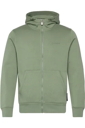 Sail Racing Bowman Logo Zip Hood Tops Sweat-shirts & Hoodies Hoodies Green