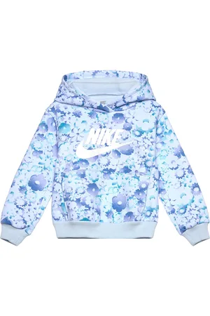 Nike Nkg Flow-Ral Aop Pull Over Hoo Sport Sweat-shirts & Hoodies Hoodies Blue