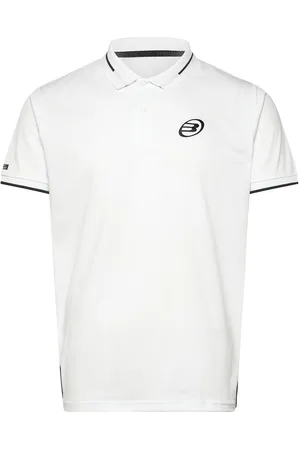 Bullpadel Leiro 25V Sport Sport Clothing Sport Tops Sport Polos Sport Short-sleeved Polos White
