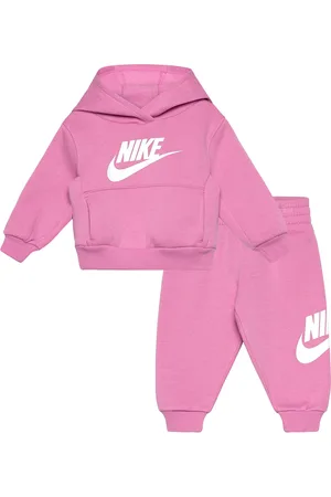 Nike F8-Fleece Pant Set Sport Tracksuits Pink