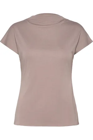 Tiger of Sweden Alitta Tops T-shirts & Tops Short-sleeved Brown