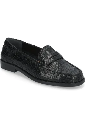 Billi Bi Shoes Shoes Flat Loafers Black