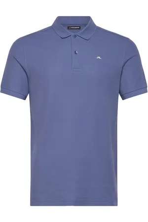 J Lindeberg M Polo Pike Designers Polos Short-sleeved Blue
