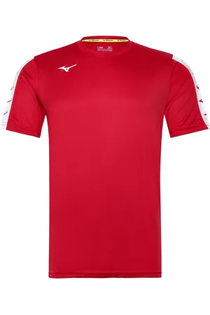 Mizuno Nara Tee M Sport Men Sports Clothes Sport Tops Sport T-shirts Red