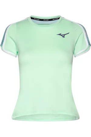 Mizuno Frontier Tee Sport Sport Clothing Sports Tops & T-shirts Sport T-shirts Green