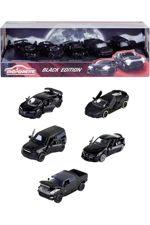 Majorette 5-Pack Bilar I Presentförpackning Toys Toy Cars & Vehicles Toy Cars Black