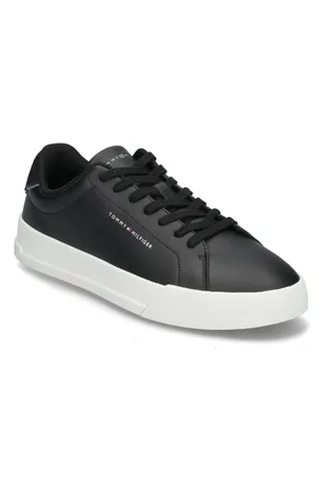 Tommy Hilfiger Th Court Lth Detail Ess Matalavartiset Sneakerit Tennarit Black