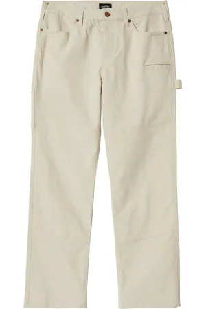 Brixton Builders Carpenter Pant Bottoms Trousers Cargo Pants Cream
