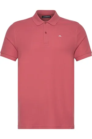 J Lindeberg M Polo Pike Designers Polos Short-sleeved Red