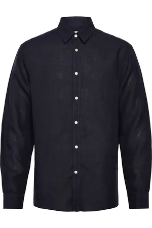 Tiger of Sweden Spenser Designers Shirts Casual Shirts Navy