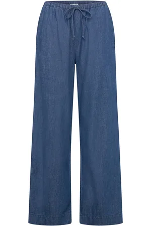 Soaked in Luxury Slchamy Faustina Pants Bottoms Trousers Blue