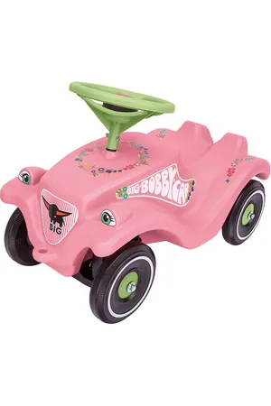 BIG Bobby Car Classic Flower Toys Ride On Toys Pink