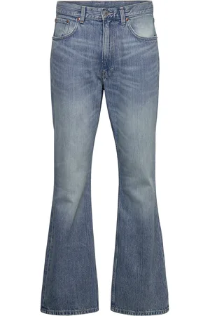 Weekday Mercury Relaxed Bootcut Jeans Bottoms Jeans Relaxed Blue
