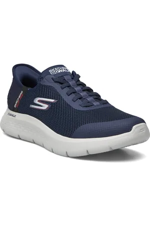 Skechers Mens Go Walk Flex Hands Up Matalavartiset Sneakerit Tennarit Navy