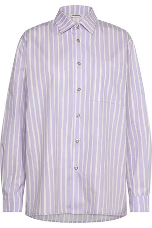 Marimekko Jokapoika 2017 Tops Shirts Long-sleeved Purple