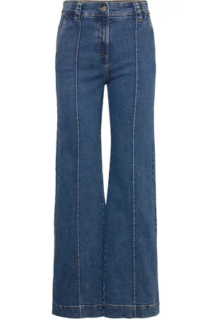 Benetton Trousers Bottoms Jeans Flares Blue