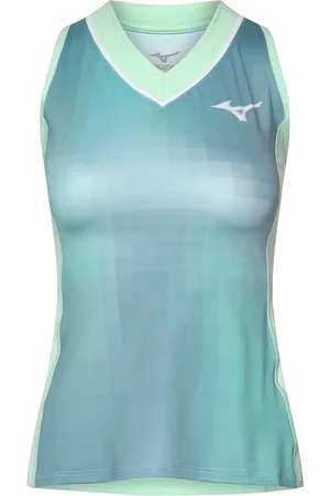 Mizuno Frontier Tank Sport Sport Clothing Sports Tops & T-shirts Sport Tank Tops Green