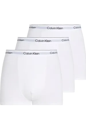 Calvin Klein Relaxed Dart Trunk 3Pk Bokserit White