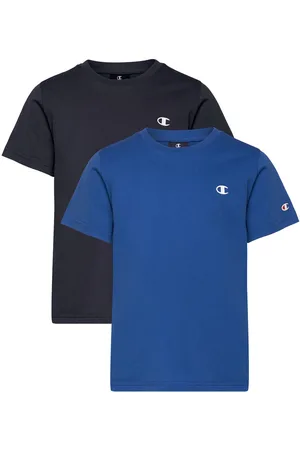 Champion 2 Pack Ss Tee Sport T-shirts Short-sleeved Blue