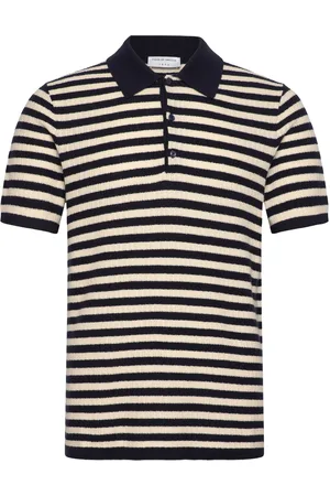 Tiger of Sweden Erros Rws Designers Polos Short-sleeved Navy