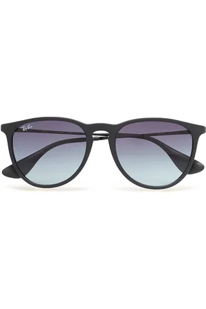 Ray-Ban Erika Designers Sunglasses Round Frame Sunglasses Black