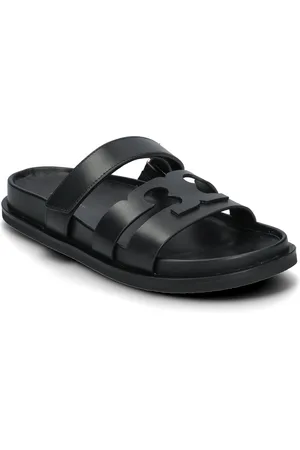 Tory Burch Ines Sport Slide Shoes Sandals Flat Sandals Black