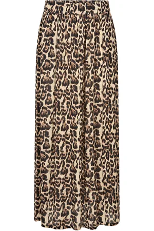 Kaffe Kaedita Amber Skirt Skirts Maxi Skirts Brown