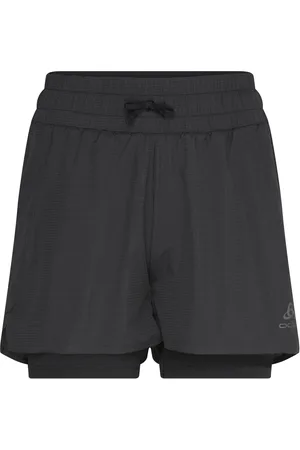 Odlo Zeroweight 3 Inch 2-In-1 Short Sport Sport Clothing Sport Shorts Sport Training Shorts Black