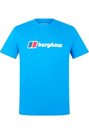 Berghaus Bg M Class Xl-Logo Tee Sport Men Men Sports Clothes Sport Tops Sport T-shirts Blue