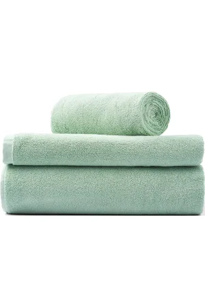 Bongusta Naram Bath Towels Home Textiles Bathroom Textiles Towels & Bath Towels Bath Towels Green
