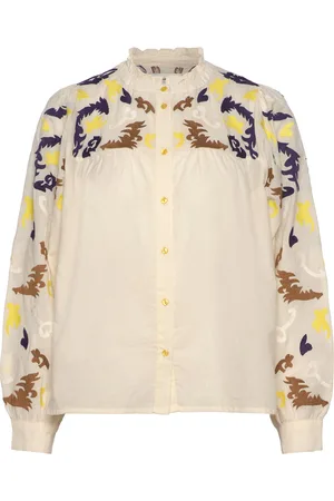 Lollys Laundry Fengall Shirt Ls Tops Shirts Long-sleeved Beige