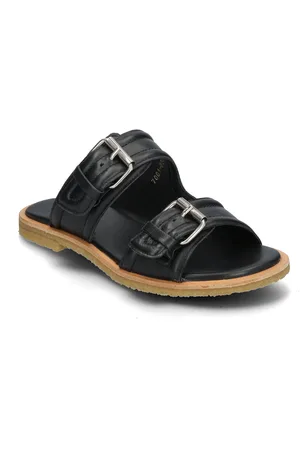 Billi Bi Trotter Shoes Sandals Flat Sandals Black