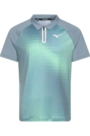 Mizuno Frontier Shadow Polo Sport Sport Clothing Sport Tops Sport Polos Sport Short-sleeved Polos Blue