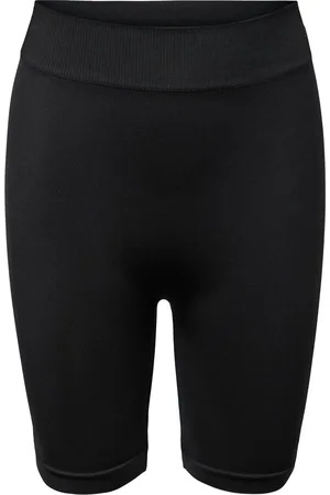 VERO MODA Vmholly Seamless Biker Shorts Girl Bottoms Shorts Black