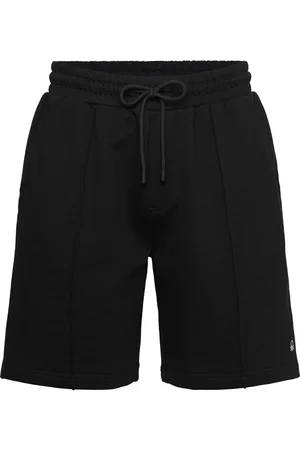 Benetton Bermuda Bottoms Shorts Sweat Shorts Black