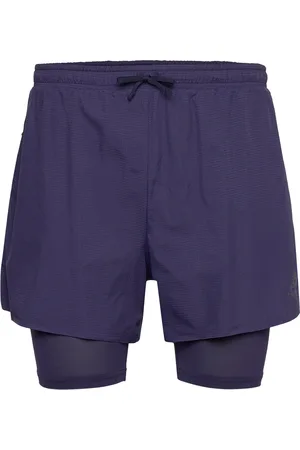 Odlo Zeroweight 5 Inch 2-In-1 Short Sport Sport Clothing Sport Shorts Sport Training Shorts Navy