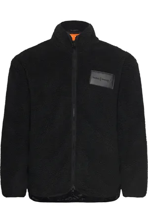 Reiss Snoop Tops Sweat-shirts & Hoodies Fleeces Black