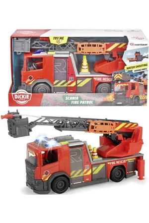 DICKIE TOYS Scania Brandbil Toys Toy Cars & Vehicles Toy Cars Fire Trucks Red