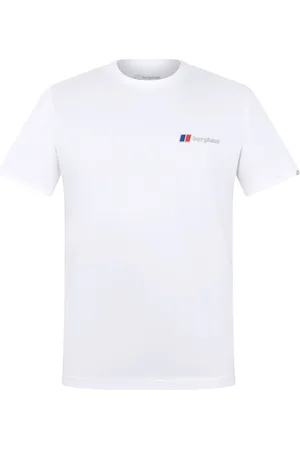 Berghaus Bg M Class Logo Tee Sport Men Men Sports Clothes Sport Tops Sport T-shirts White
