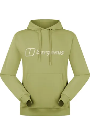 Berghaus Bg M Logo Hoody Light Sport Men Sport Clothing Sport Sweat-shirts & Hoodies Sport Hoodies Green
