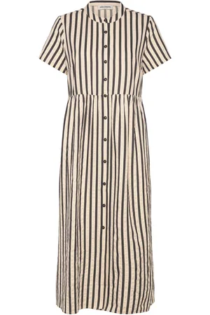 Lollys Laundry Aliyall Maxi Dress Ls Maksimekko Juhlamekko Beige