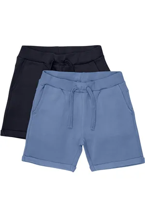 Minymo Shorts Sweat 2-Pack Bottoms Shorts Sweat Shorts Multi/patterned