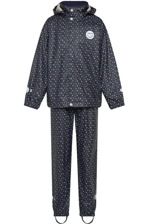 Viking Jolly Print Rain Set Sport Rainwear Rainwear Sets Navy