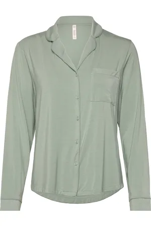 Hunkemöller Jacket Ls Jersey Essential Toppi Green