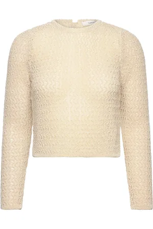 Bash Jumper Ponia Tops T-shirts & Tops Long-sleeved Cream