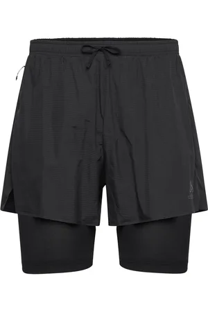 Odlo Zeroweight 5 Inch 2-In-1 Short Sport Sport Clothing Sport Shorts Sport Training Shorts Black